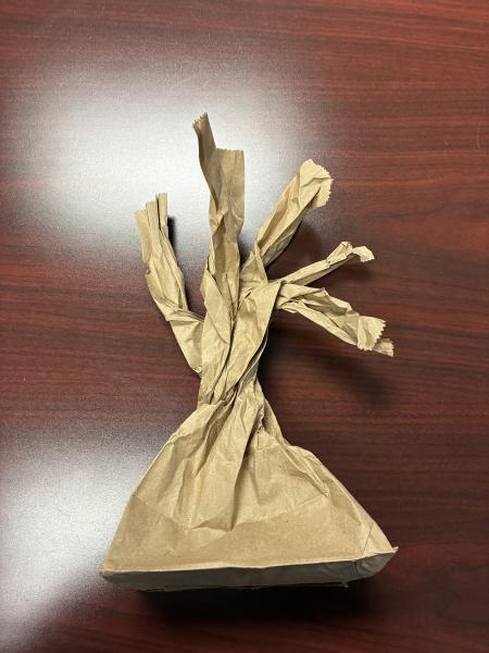 Paper Bag Tree  Example