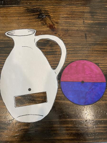Water to Wine Jar Craft Example